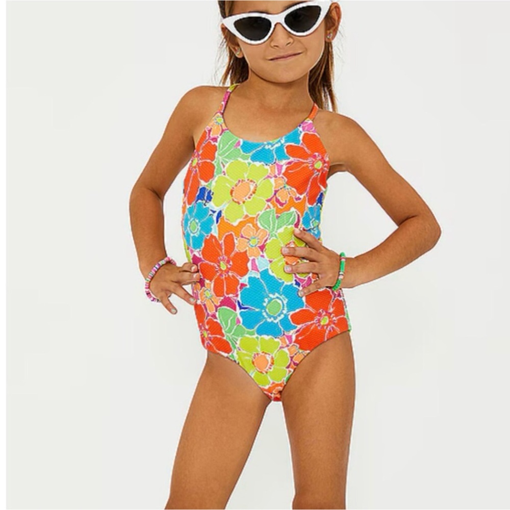 Beach Riot Girls Little Julia One Piece Swimsuit, 11/12 kids